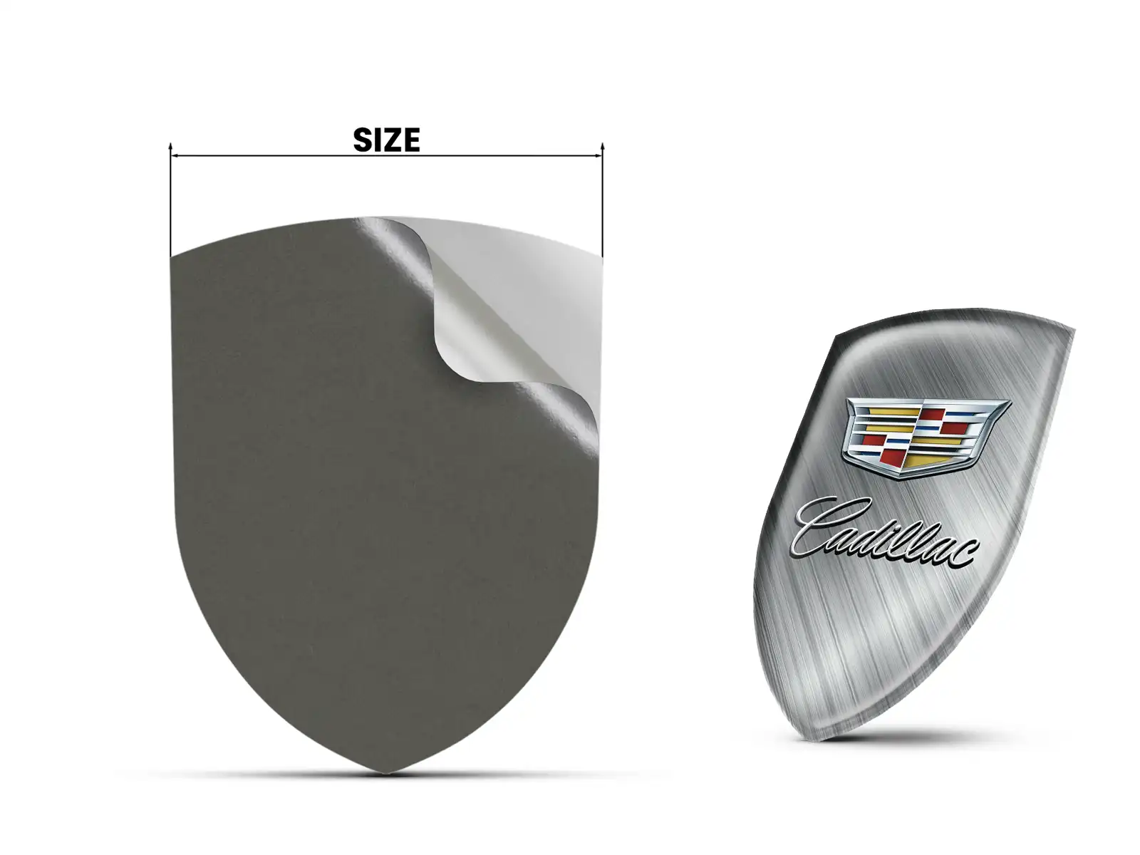 Cadillac Harz Sticker Custom Qualität Edle Autoabzeichen